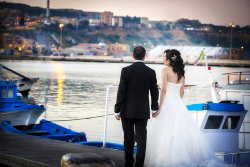 foto matrimonio sciacca porto
